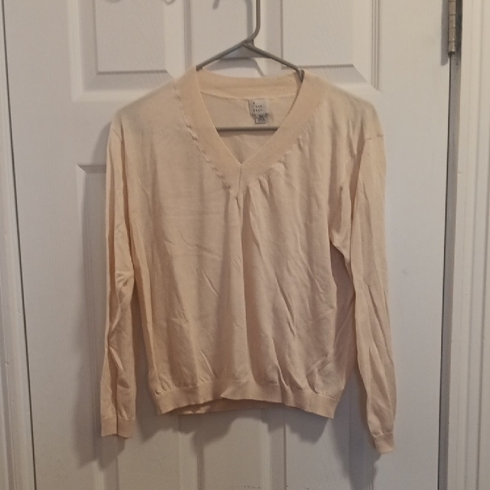 A New Day Lightweight Cream Sweater